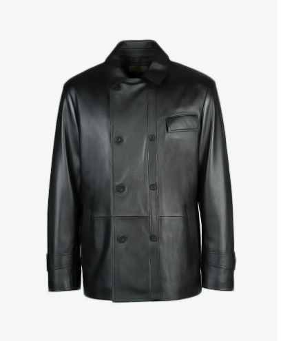 Leather Trench Coat